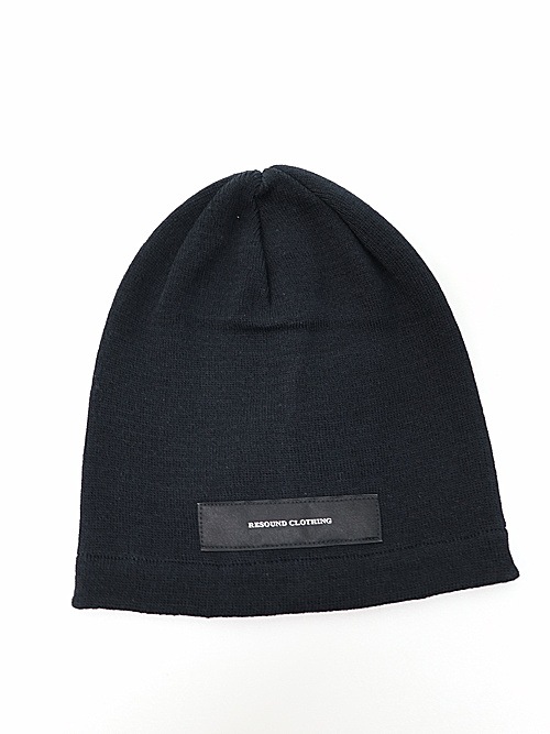 SALE20%OFF/RESOUND CLOTHINGꥵɥ/LINEN knit cap/BKTAG.