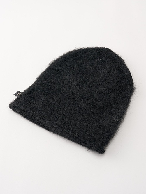 (ͽʡ1011ͽ/wjk֥른/mohair shaggy knit beanie/all black