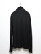 (ͽʡ89ͽ/THE ONENESSͥ/Tencel Jersey High Neck Turtle/Black