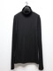 (ͽʡ89ͽ/THE ONENESSͥ/Tencel Jersey High Neck Turtle/Black