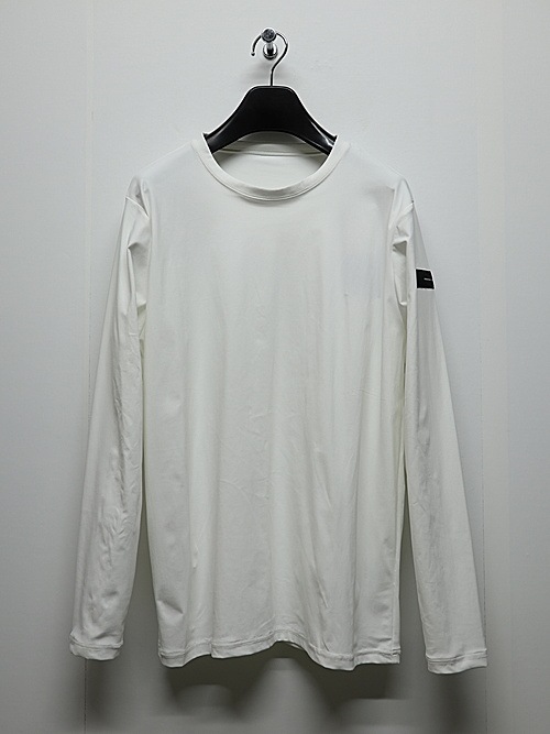 RESOUND CLOTHING���ꥵ����ɥ���������/LOOSE FIT BACK PT nylon longsleave Tee/WHITE