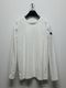 RESOUND CLOTHING���ꥵ����ɥ���������/LOOSE FIT BACK PT nylon longsleave Tee/WHITE