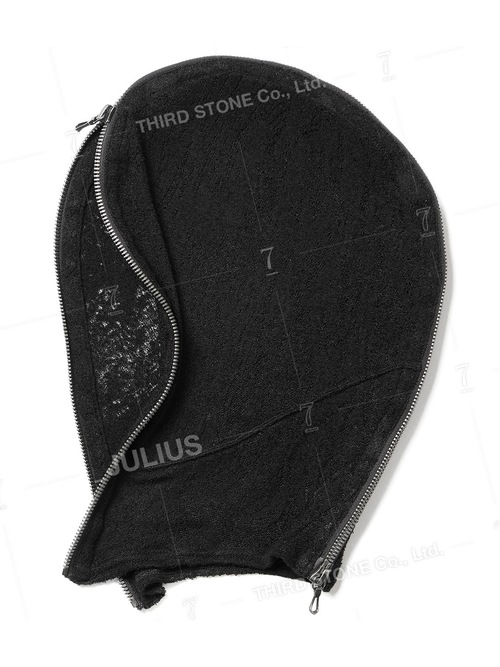 (ͽ����)2��3������ͽ��/JULIUS����ꥦ��/RAYON LACY KNIT JACQUARD ACCESSORY8/BLACK