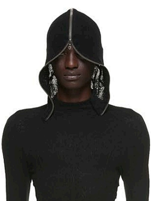 (ͽ����)2��3������ͽ��/JULIUS����ꥦ��/RAYON LACY KNIT JACQUARD ACCESSORY8/BLACK