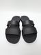 ATTACHMENT�������å�����/SMOOTH LEATHER SLIDE SANDAL/BLACK