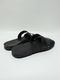 ATTACHMENT�������å�����/SMOOTH LEATHER SLIDE SANDAL/BLACK