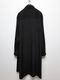 Ground Y�����饦��ɥ磻/TA/PE CREPE DE CHINE ASYMMETRY SHIRT/BLACK