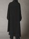 Ground Y�����饦��ɥ磻/TA/PE CREPE DE CHINE ASYMMETRY SHIRT/BLACK