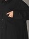 Ground Y�����饦��ɥ磻/TA/PE CREPE DE CHINE ASYMMETRY SHIRT/BLACK