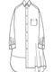 Ground Y�����饦��ɥ磻/TA/PE CREPE DE CHINE ASYMMETRY SHIRT/BLACK