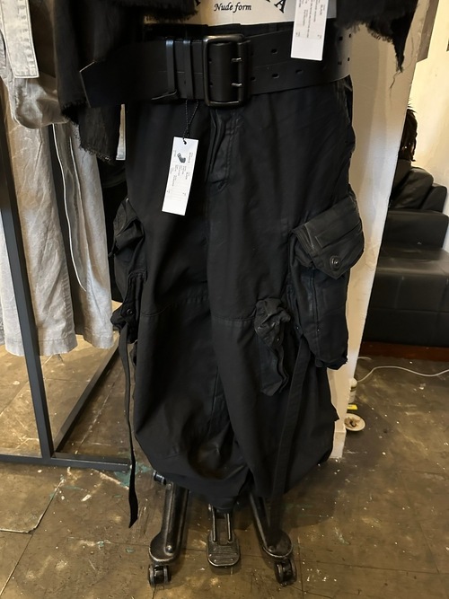 (ͽ����)8��9������ͽ��/JULIUS����ꥦ��/COTTON BACK SATIN TROUSERS16/BLACK