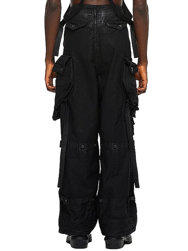 JULIUS����ꥦ��/COTTON BACK SATIN TROUSERS16/BLACK