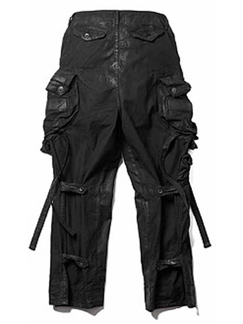 (ͽ����)8��9������ͽ��/JULIUS����ꥦ��/COTTON BACK SATIN TROUSERS16/BLACK
