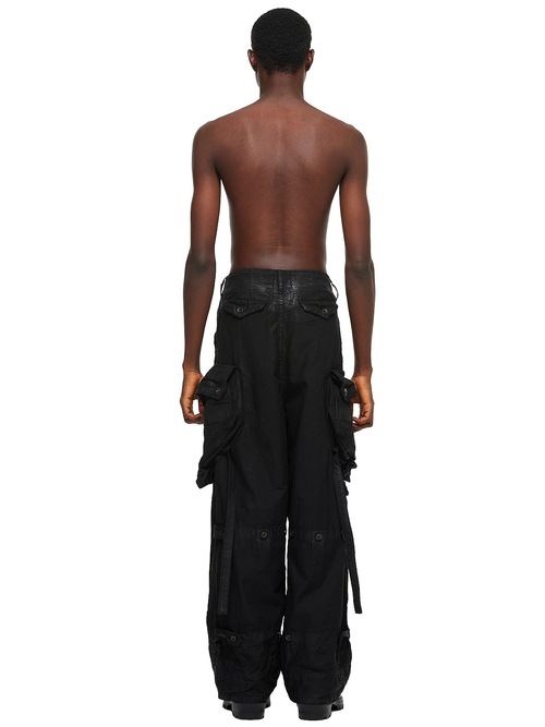 (ͽ����)8��9������ͽ��/JULIUS����ꥦ��/COTTON BACK SATIN TROUSERS16/BLACK