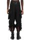 (ͽ����)8��9������ͽ��/JULIUS����ꥦ��/COTTON BACK SATIN TROUSERS16/BLACK