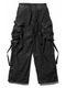 (ͽ����)8��9������ͽ��/JULIUS����ꥦ��/COTTON BACK SATIN TROUSERS16/BLACK