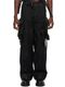 JULIUS����ꥦ��/COTTON BACK SATIN TROUSERS16/BLACK