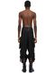 JULIUS����ꥦ��/COTTON BACK SATIN TROUSERS16/BLACK