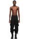 JULIUS����ꥦ��/COTTON BACK SATIN TROUSERS16/BLACK