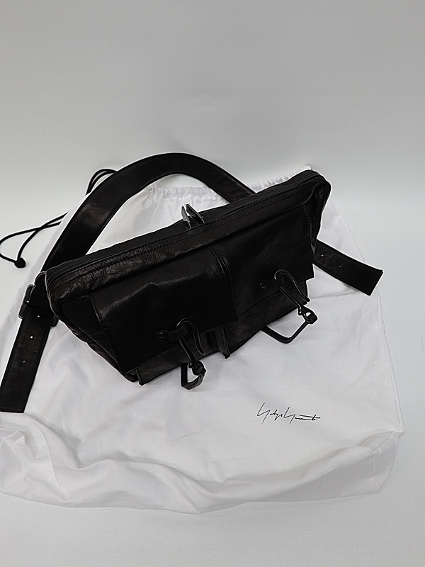 Yohji Yamamoto���襦����ޥ��/�����󥯥ۡ��� �ߥ꥿�꡼�ܥǥ����Хå�/BLACK