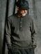(ͽ���ʡ�9��10������ͽ��/wjk�����֥른��������/waffle henley L/S/d.charcoal