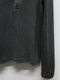wjk�����֥른��������/waffle henley L/S/d.charcoal