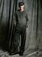 (ͽ���ʡ�9��10������ͽ��/wjk�����֥른��������/waffle henley L/S/d.charcoal
