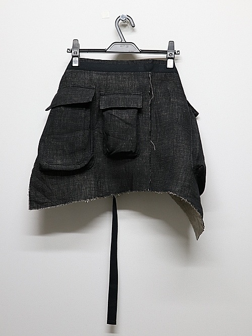 �㴰���nude:masahiko maruyama ���̡���:�ޥ��ҥ��ޥ���/WAIST APRON/Black-Ecru