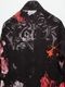 (ͽ���ʡ�10������11������ͽ��/kiryuyrik������奦����奦/Goth Flora Shirt/Black