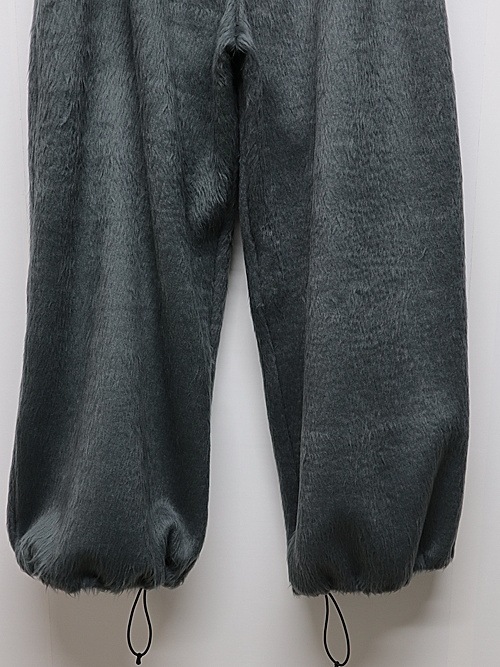 SALE40%OFF/LAD MUSICIAN����å� �ߥ塼�������/SHAGGY SWEAT WIDE FLARE PANTS/BLUE GRAY