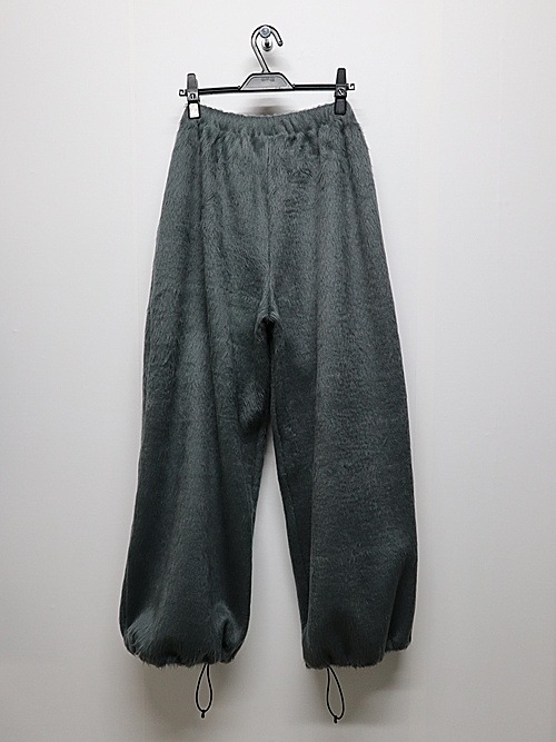 SALE40%OFF/LAD MUSICIAN����å� �ߥ塼�������/SHAGGY SWEAT WIDE FLARE PANTS/BLUE GRAY