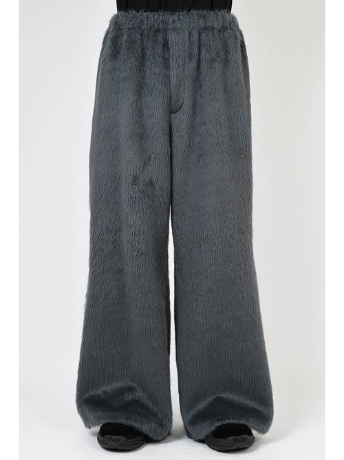 SALE40%OFF/LAD MUSICIAN����å� �ߥ塼�������/SHAGGY SWEAT WIDE FLARE PANTS/BLUE GRAY