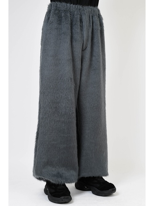 SALE40%OFF/LAD MUSICIAN����å� �ߥ塼�������/SHAGGY SWEAT WIDE FLARE PANTS/BLUE GRAY