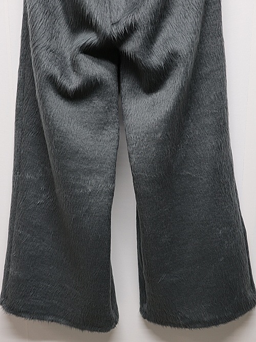 SALE40%OFF/LAD MUSICIAN����å� �ߥ塼�������/SHAGGY SWEAT WIDE FLARE PANTS/BLUE GRAY