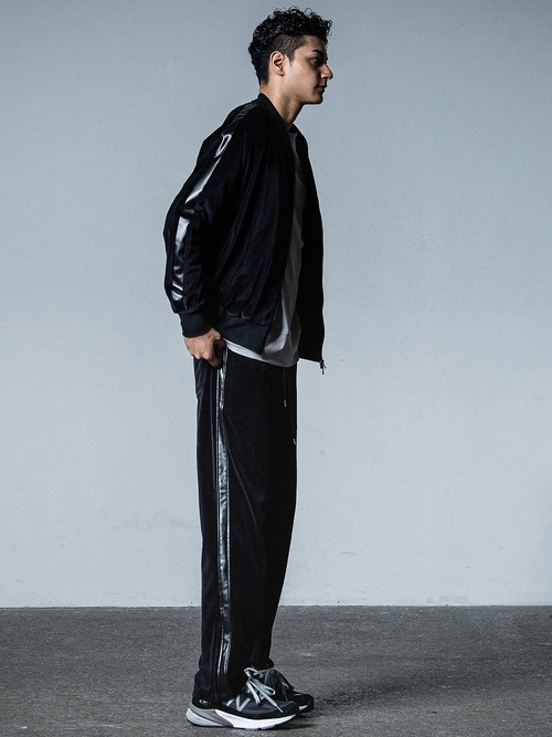 RESOUND CLOTHING���ꥵ����ɥ���������/VELOUR SIMIWIDE PT/BLACK.