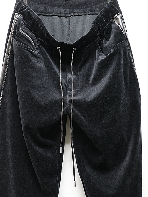 RESOUND CLOTHING���ꥵ����ɥ���������/VELOUR SIMIWIDE PT/BLACK.