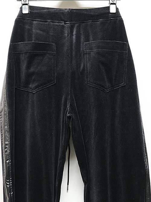 RESOUND CLOTHING���ꥵ����ɥ���������/VELOUR SIMIWIDE PT/BLACK.