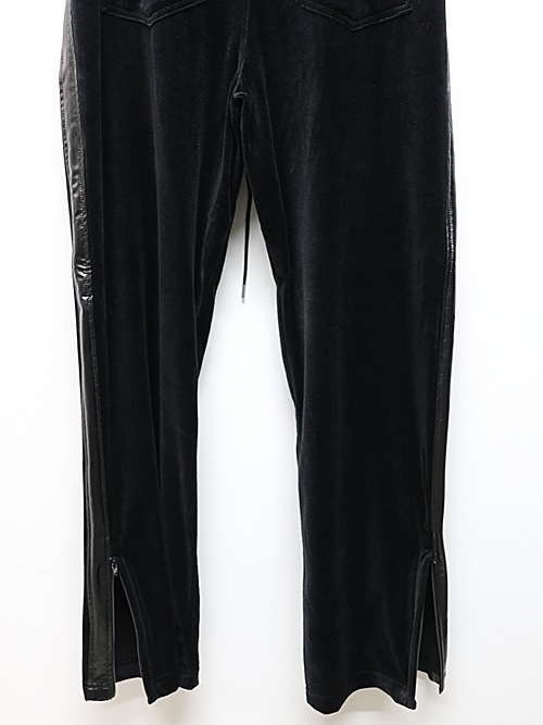 RESOUND CLOTHING���ꥵ����ɥ���������/VELOUR SIMIWIDE PT/BLACK.