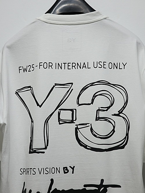 SALE40%OFF/Y-3���磻���꡼/M MERCH SS TEE/CWHITE.