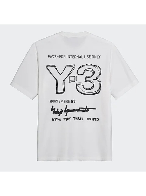SALE40%OFF/Y-3���磻���꡼/M MERCH SS TEE/CWHITE.