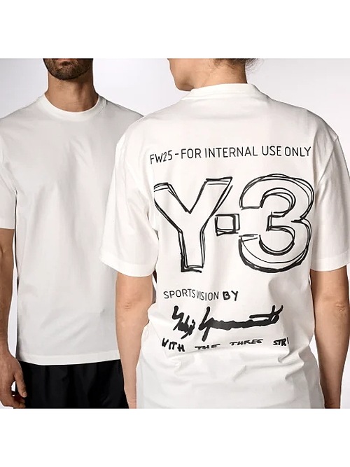 SALE40%OFF/Y-3���磻���꡼/M MERCH SS TEE/CWHITE.