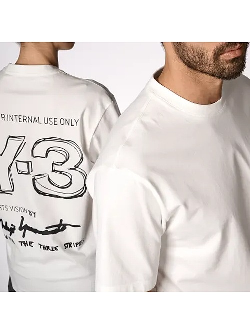 SALE40%OFF/Y-3���磻���꡼/M MERCH SS TEE/CWHITE.