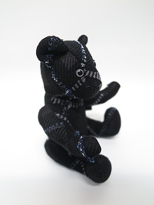 SALE40%OFF/Ground Y饦ɥ磻/Big plaid Teddy bear midium/BLACK.