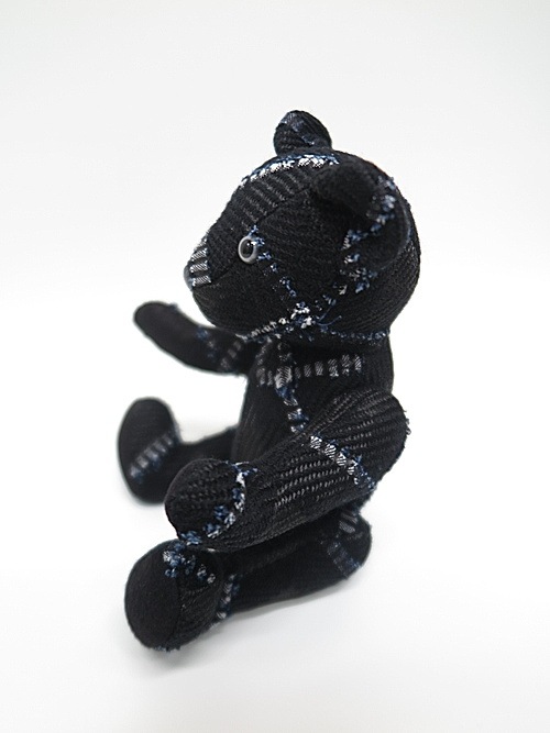 SALE50%OFF/Ground Y饦ɥ磻/Big plaid Teddy bear midium/BLACK.