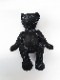 SALE50%OFF/Ground Y饦ɥ磻/Big plaid Teddy bear midium/BLACK.