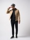 (ͽʡ1011ͽ/wjk֥른/mohair shaggy knit beanie/black check