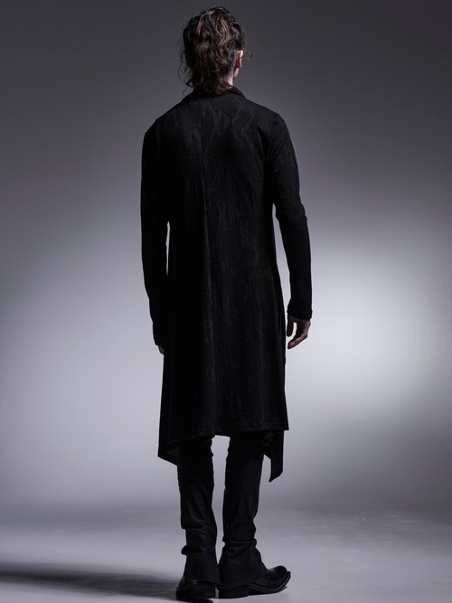 kiryuyrik������奦����奦/Python JQD Stoal Cardigan/Black