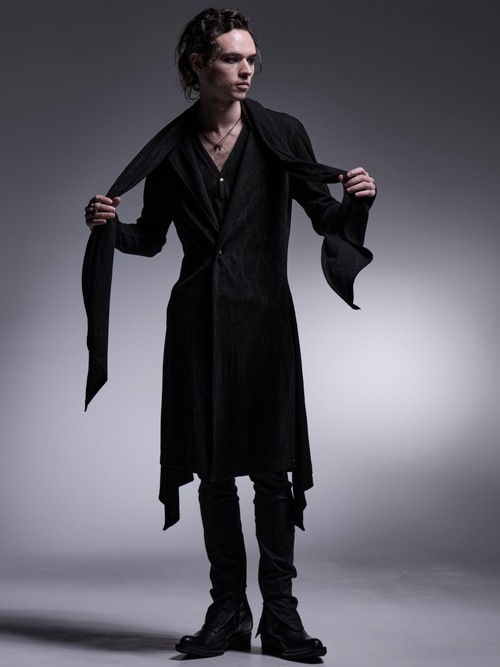 kiryuyrik������奦����奦/Python JQD Stoal Cardigan/Black