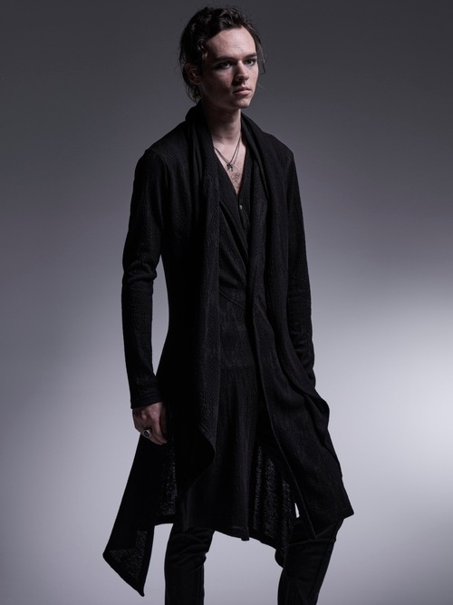 kiryuyrik������奦����奦/Python JQD Stoal Cardigan/Black