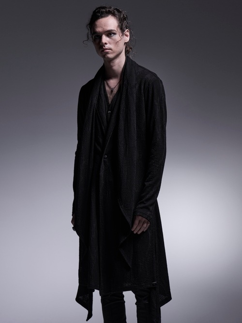 kiryuyrik������奦����奦/Python JQD Stoal Cardigan/Black